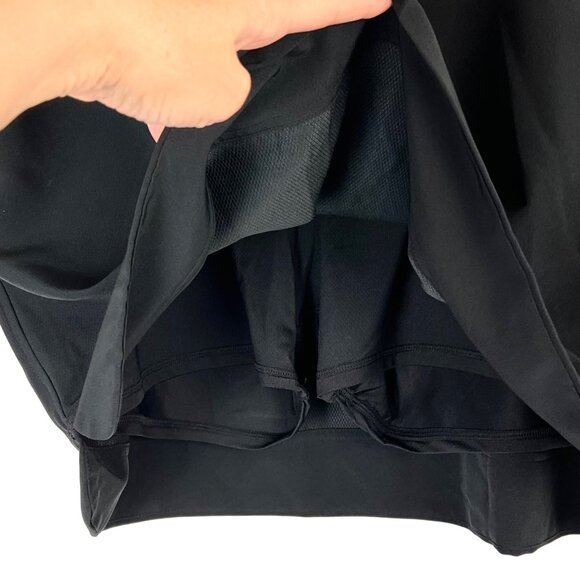 32 Degrees Cool Black Skort XL Womens Activewear Shorts Skirt Pockets NWOT - Picture 6 of 12
